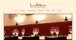 Desktop Screenshot of la-caffetteria.de