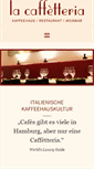 Mobile Screenshot of la-caffetteria.de