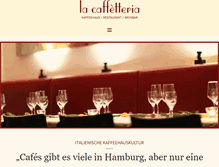 Tablet Screenshot of la-caffetteria.de